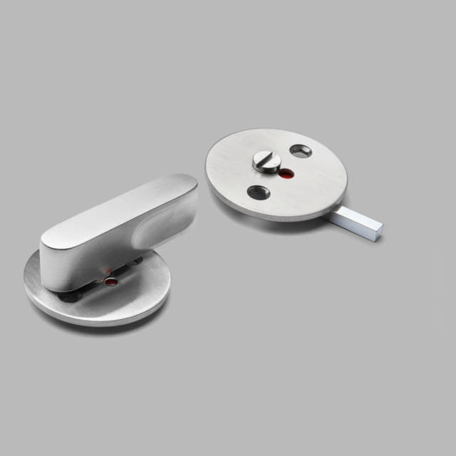 d line Handicapped toilet seat, V, solid rosette, set