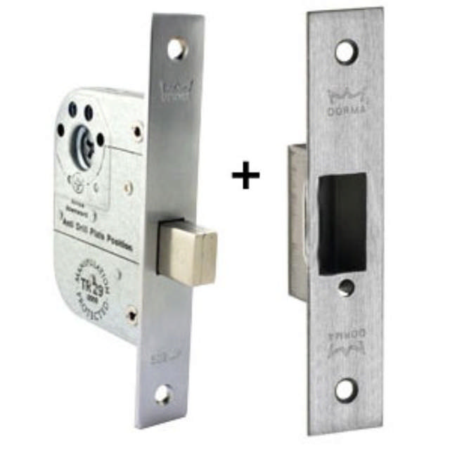 Dorma lock box DL 502 with end plate