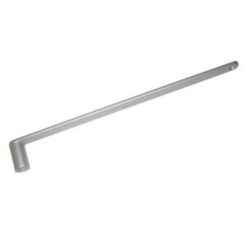 Dorma arm t/TS92-93 Silver, raised 19 mm