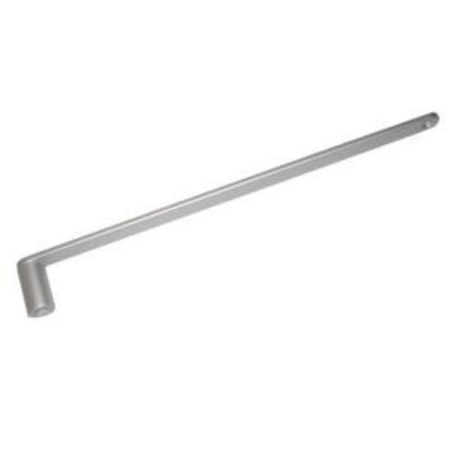 Dorma arm t/TS92-93 Silver, raised 19 mm