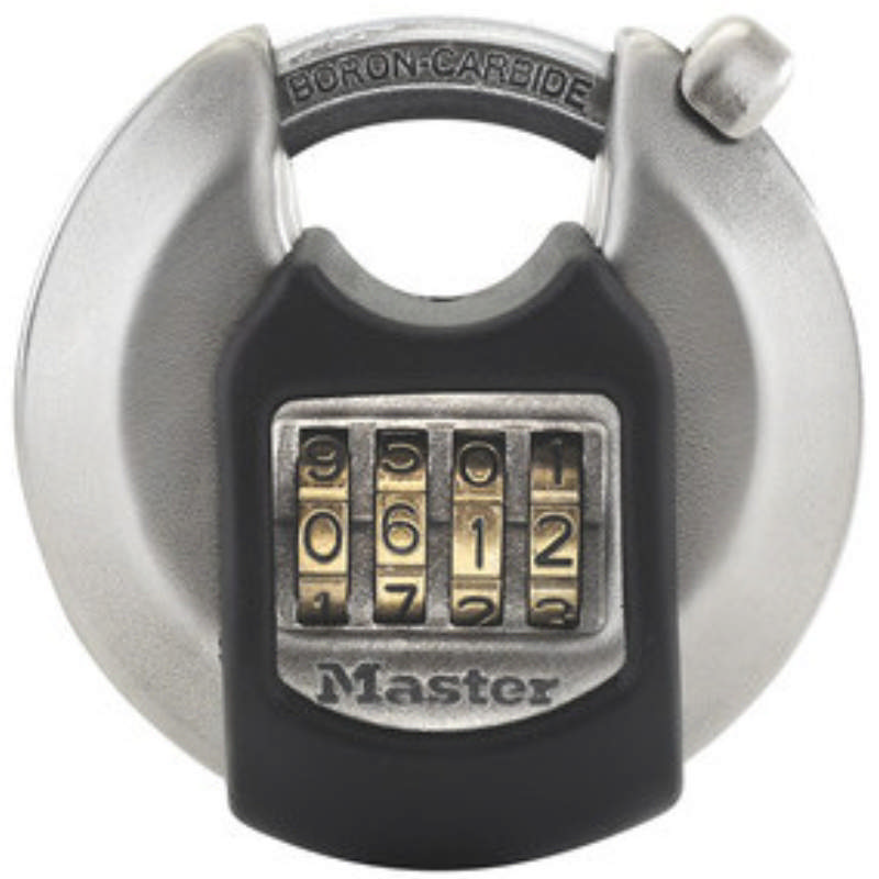 Masterlock padlock, Diskus, with code, M40EURDNM