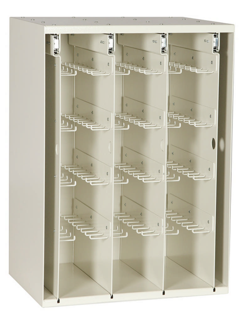 Profsafe key cabinet S1500, 192 hooks, 1 shelf, electric code lock