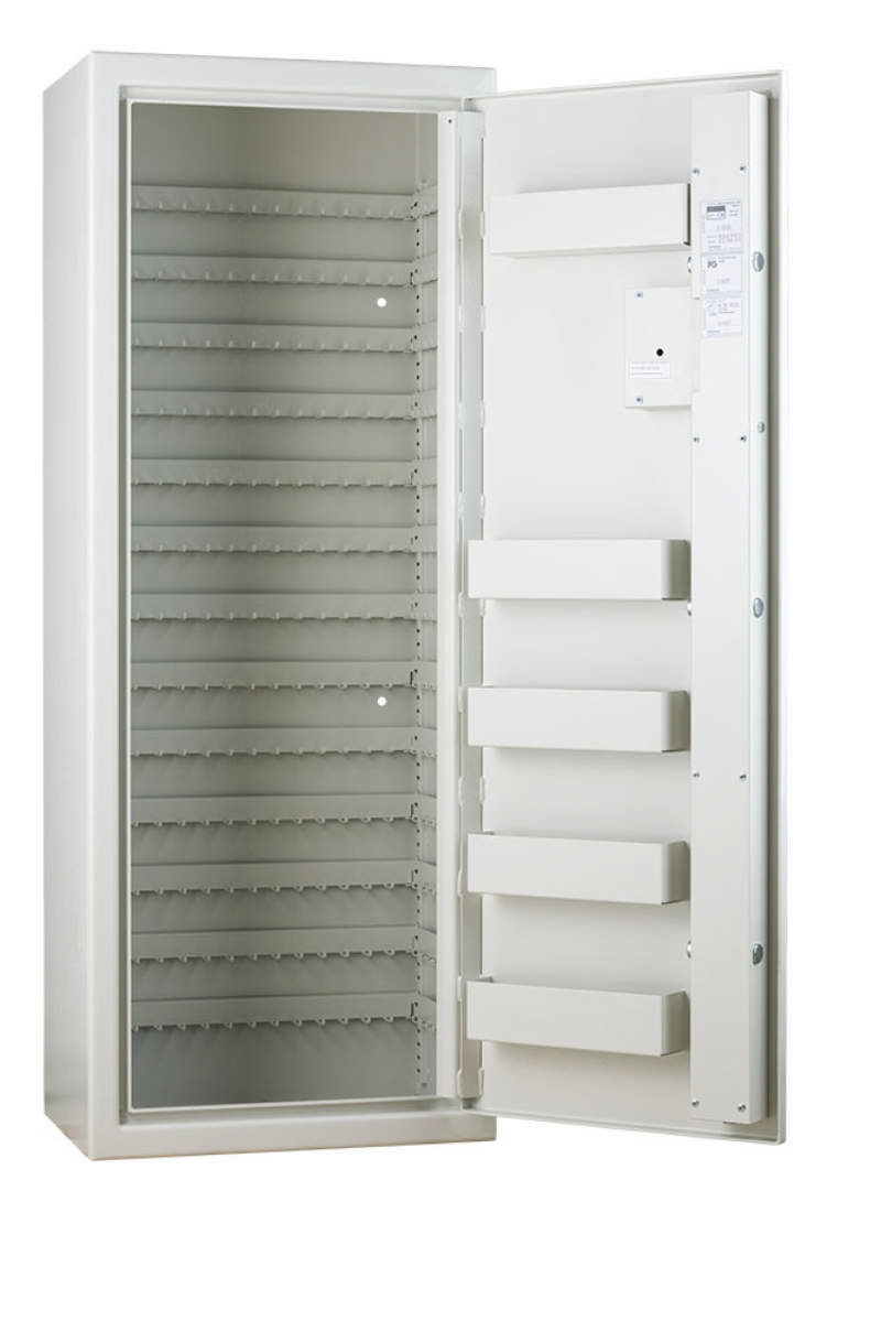 Profsafe key cabinet S1500, 364 hooks, approved, with electric code lock