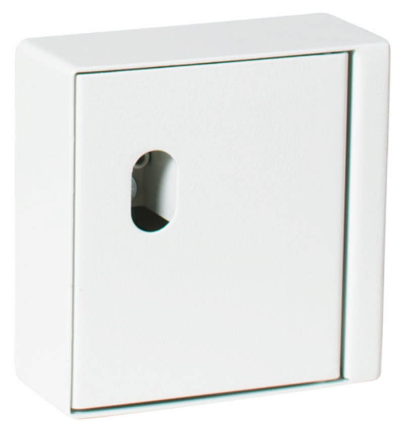 Profsafe key cabinet with 8 key hooks t/oval cyl.