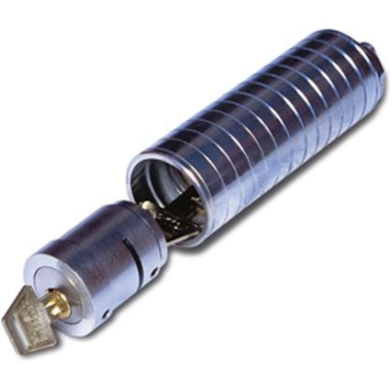 Lockit key box Ø50x140, Blue, for round cylinder.