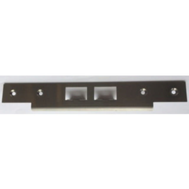 Lockit adjustable strike plate for modular locks