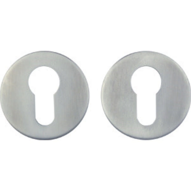 Lockit cylinder rosettes 1146 w/clips (drop/drop)cc-38