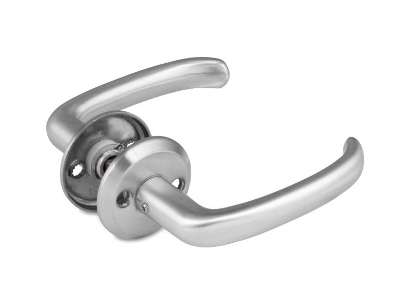 Lockit door handle 1040 solid stainless steel