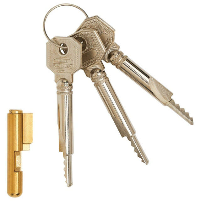 Burg keyhole lock e7