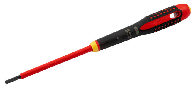 Bahco Screwdriver, 1000V 2.5x75mm