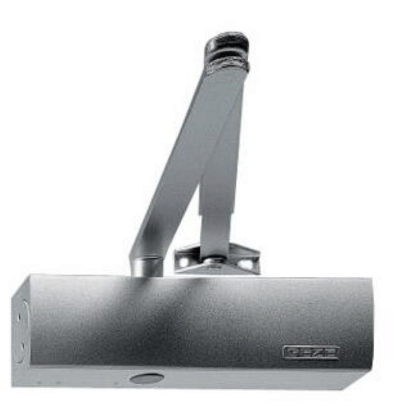 GEZE Mounting plate TS 2000 V silver