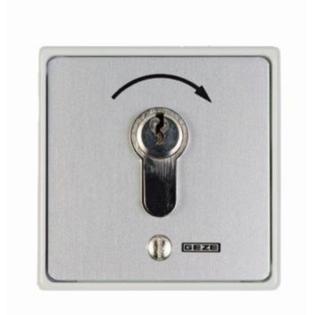 GEZE key switch (On/off) w/cyl., 3 keys