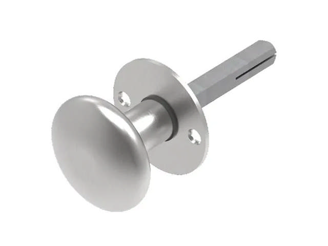 Randi Line 18 door knob, fixed with rosette CC30, 708204