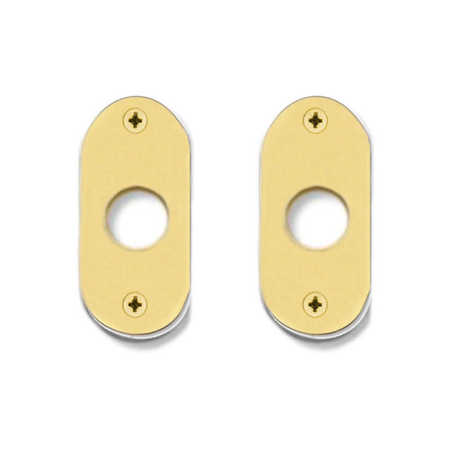 Randi door handle rosettes 119090 mess narrow profile