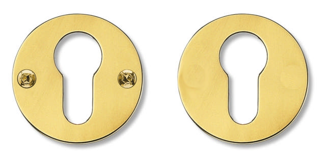 Randi cylinder rosette P315692E solid CC38, mes.