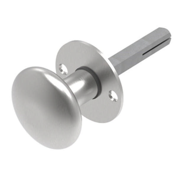 Randi Line 18 door knob, fixed, with rosette CC38, 708205