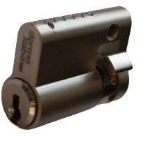 pextra+ private DIN 4000+0 cylinder matt chrome