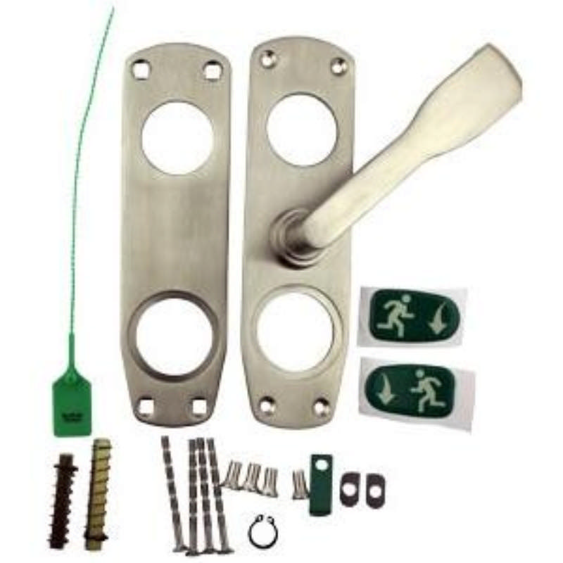 Dorma Emergency exit bracket DEA 901 complete H, matt stainless
