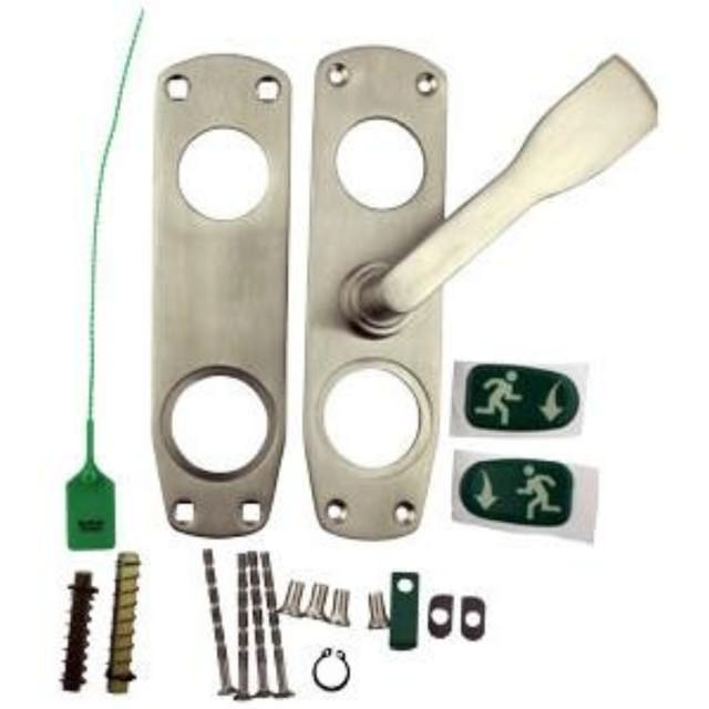Dorma Emergency exit bracket DEA 901 complete H, matt stainless