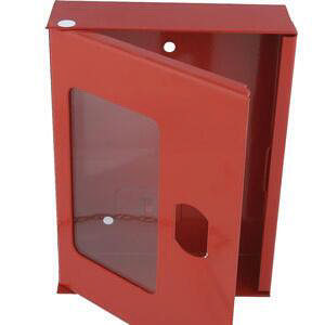Joma emergency key box 9011 160x120x40mm. w/glass. t/ruko cyl.