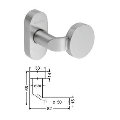 Schüco door handle/door knob - 240708
