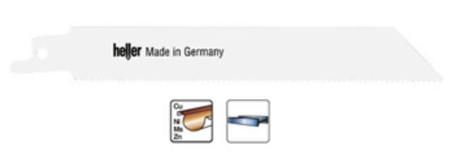 Heller bayonet saw blade 130mm metal, pk. a 5 pcs. S922BF