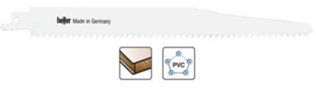 Heller bayonet saw blade 205mm wood/plastic, pk. a 5 pcs. S1110DF