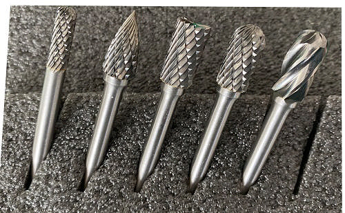 Niko milling drill set 6mm, 5 parts