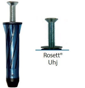 EXP rosette blue UHJ TX25 80 mm PK 25