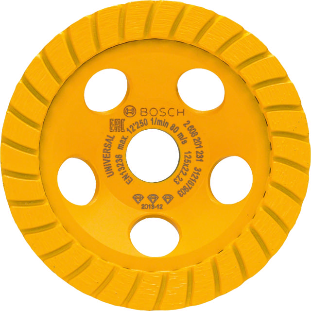 Bosch diamond cup wheel UNIVERSAL 125 mm