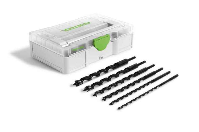 Festool Auger drill set SYS3 S 76-SB CE-BLACK/6