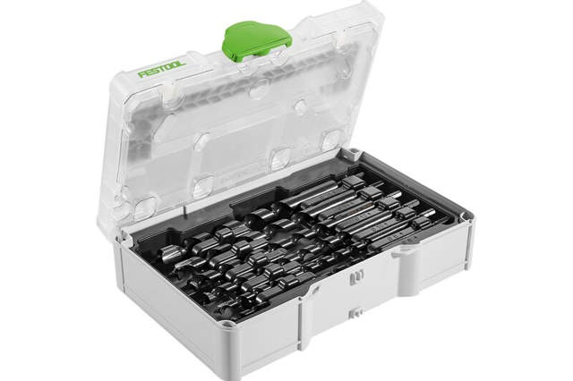 Festool Auger drill set SYS3 S 76-SB CE-BLACK/6