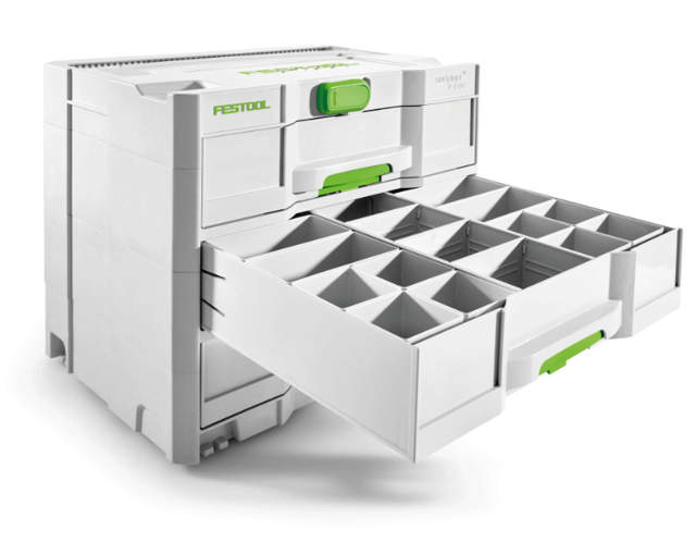 Festool Plastic containers Set 60x60/120x71 3xFT