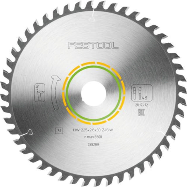 Festool Fintands saw blade 225x2.6x30 W48