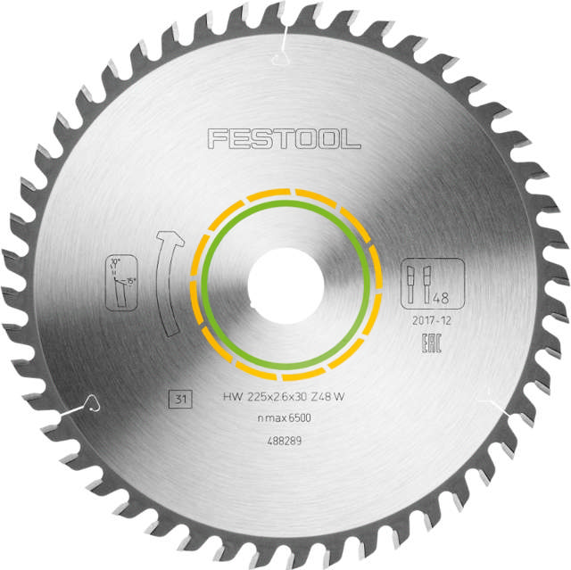 Festool Fintands saw blade 225x2.6x30 W48