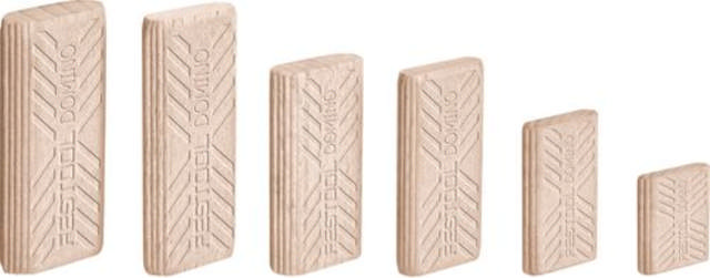 Festool DOMINO pieces beech wood