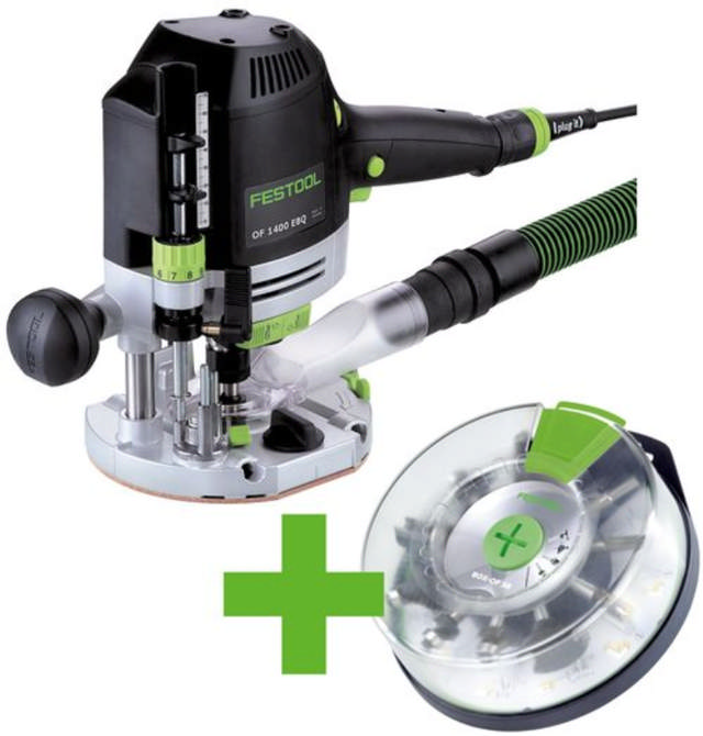 Festool Overfræser OF 1400 EBQ-Plus + Box-OF-S