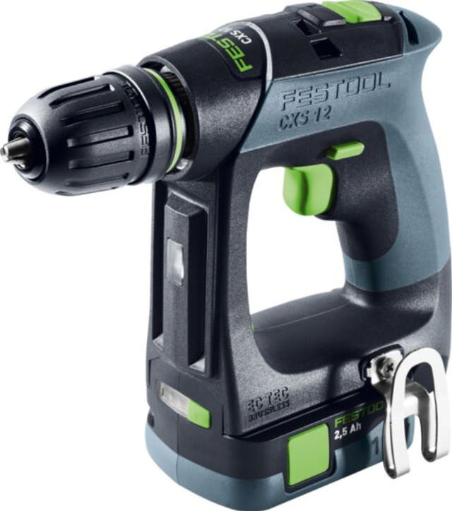 Festool Cordless drill/screwdriver CXS 12 2.5-PLUS
