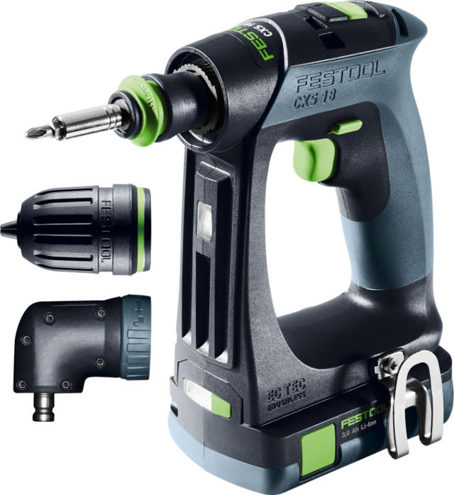 Festool Cordless drill/screwdriver CXS 18 C 3.0-Set