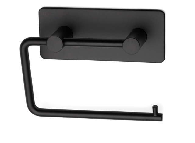 TOILET PAPER HOLDER ANGLE BLACK 