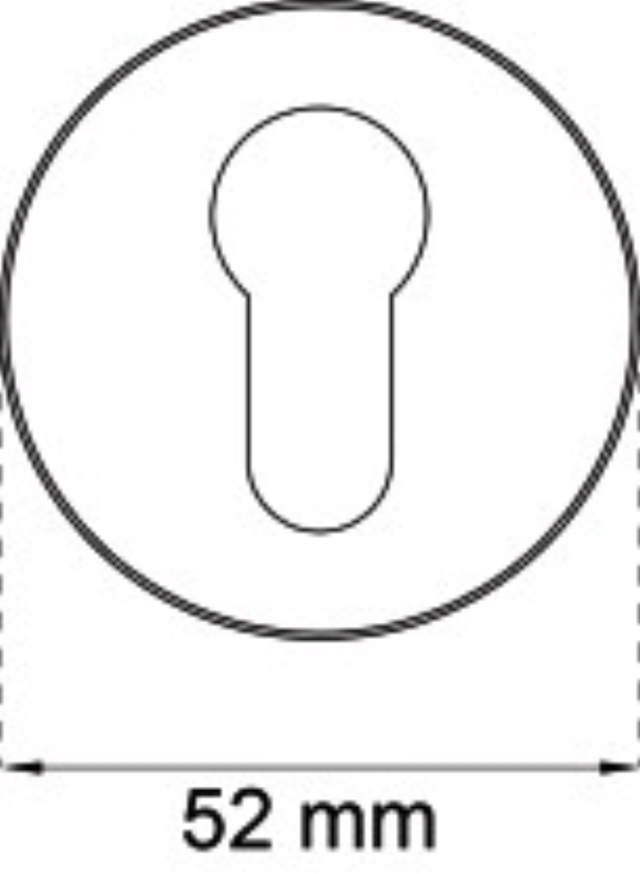 CYLINDER SIGN 4MM DROP CONCEALED MOUNT RF