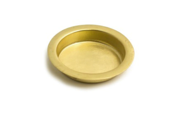 SLIDING DOOR BOWL Ø40X50MM BRASS