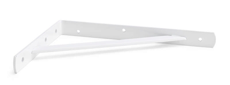 SHELF BRACKET 200X300MM W/DISCOVERED WHITE