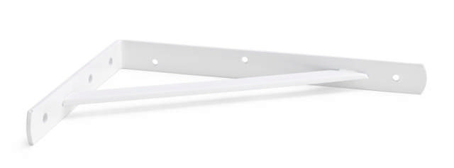 SHELF BRACKET 200X300MM W/DISCOVERED WHITE