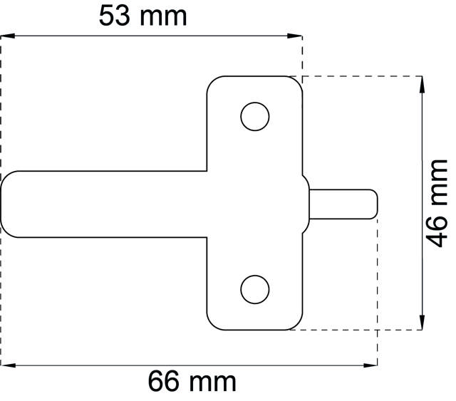 DOOR SOFTENER 4 PCS WITH SCREWS 