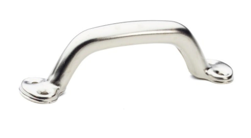 PULL HANDLE 1405 125MM STEEL NICKEL PLATED