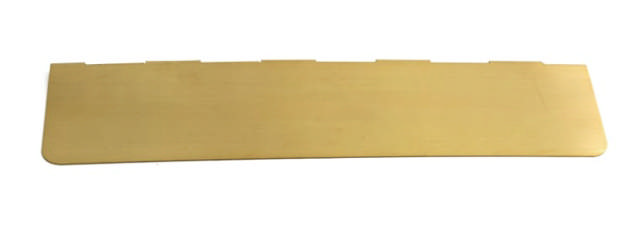 TAILGATE 280 X 75MM MATT BRASS 