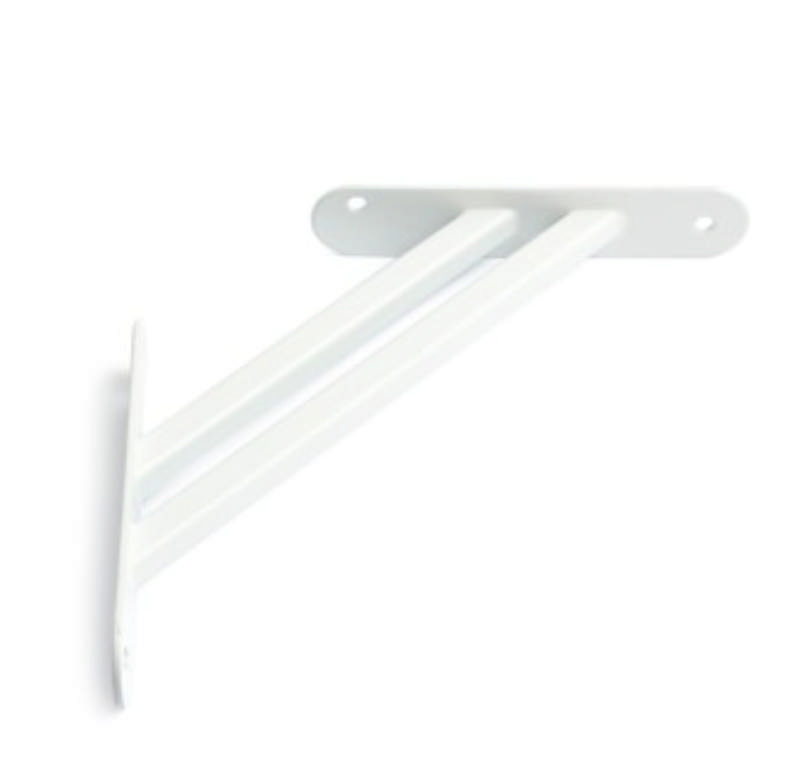 SHELF BRACKET NEMO WHITE 165X165 