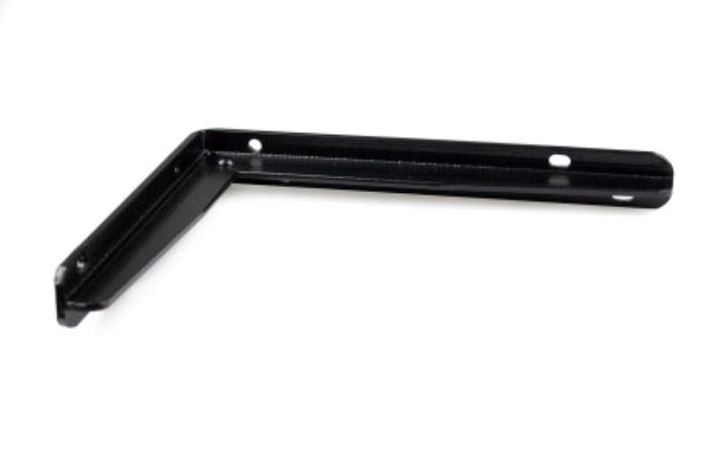 SHELF BRACKET 200X250MM, T-PROFILE BLACK