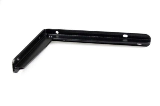 SHELF BRACKET 200X250MM, T-PROFILE BLACK